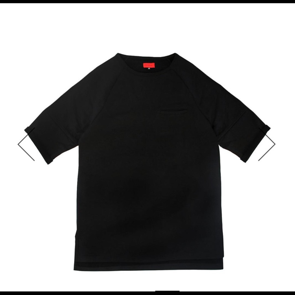 Killion black short sleeve sweatshirt